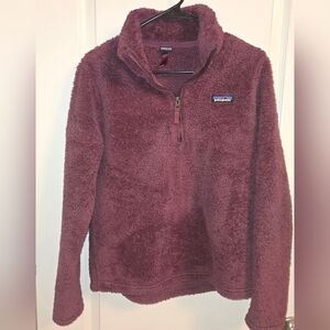 Patagonia Maroon Fleece Jacket